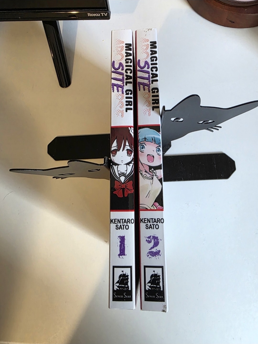 Magical Girl Site Volumes 1-2 Manga - White Spine